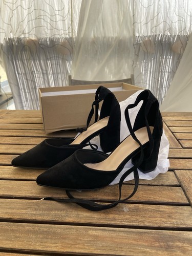 Schwarze pumps zum schnüren - schwarze,
