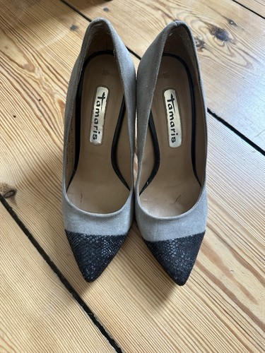 Tamaris pumps spitz grau - tamaris,