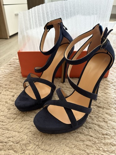Navyblue heels pumps 36 - navyblue,