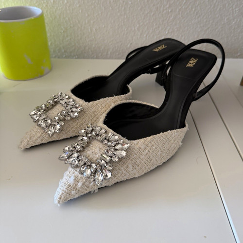Zara damen slingback pumps - zara,