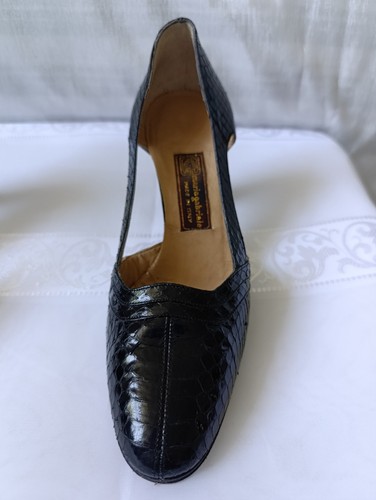 Italienische schwarze pumps - italienische,